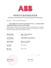 ABB MDmas-ST柜授权证书
